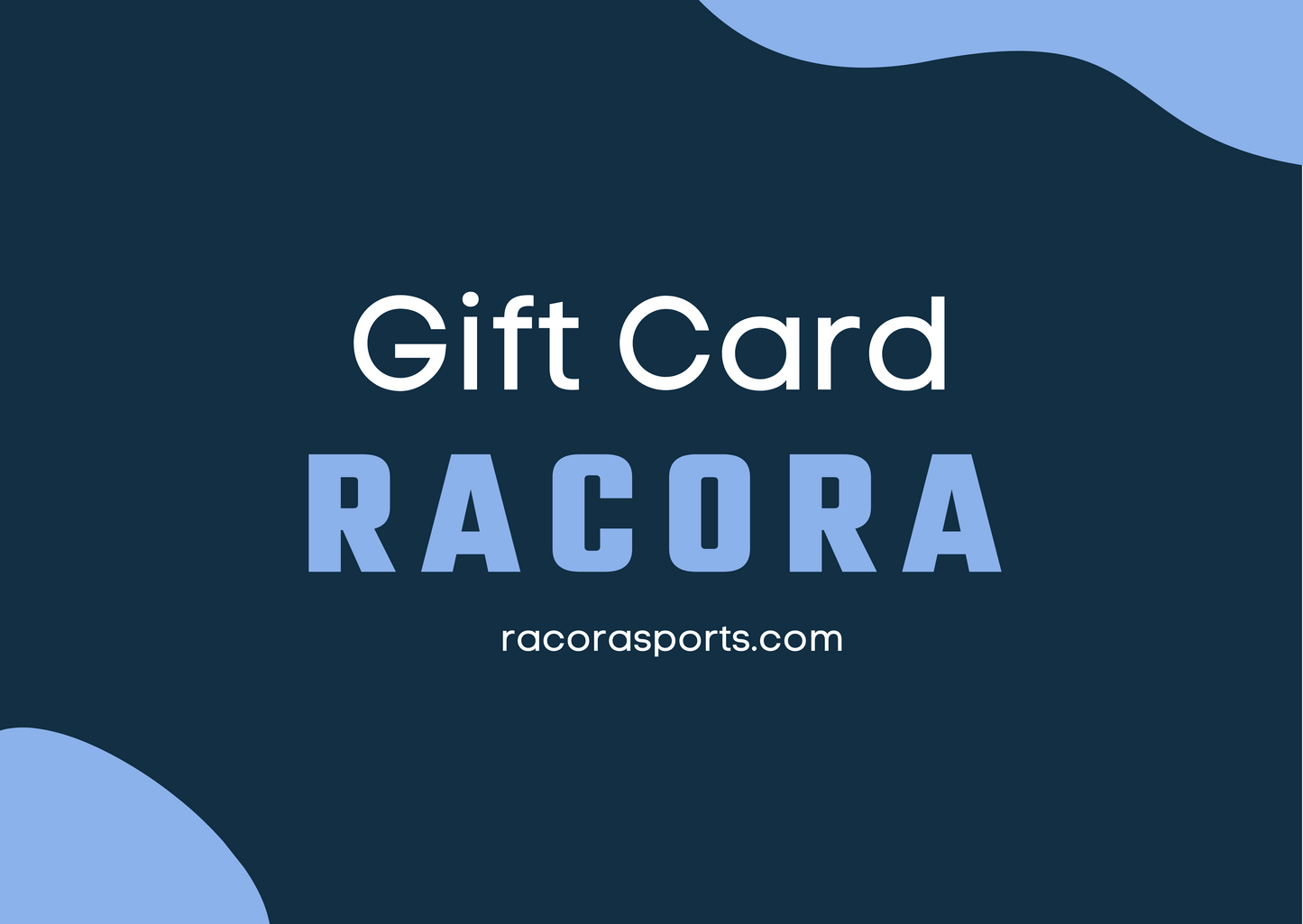 Racora gift card