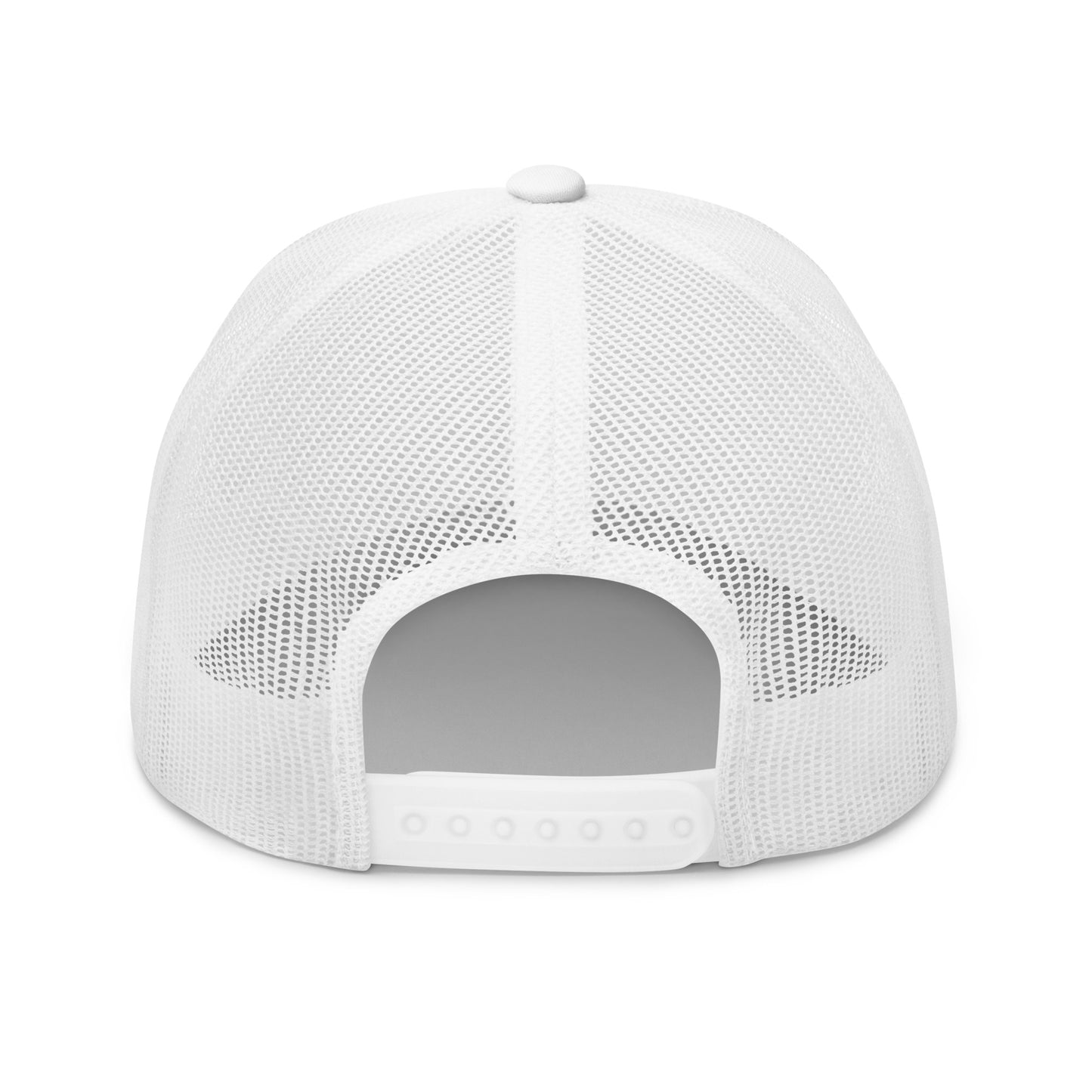 Racora white Double Bagel tennis hat - backside